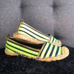 Tommy Hilfiger striped flats